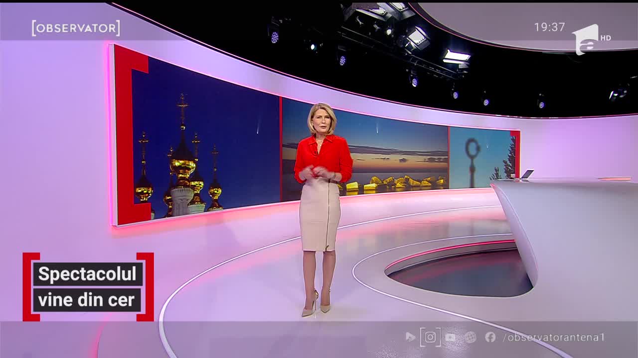 Spectacol pe cer! Cea mai strălucitoare cometă va putea fi admirată pe cer cu ochiul liber