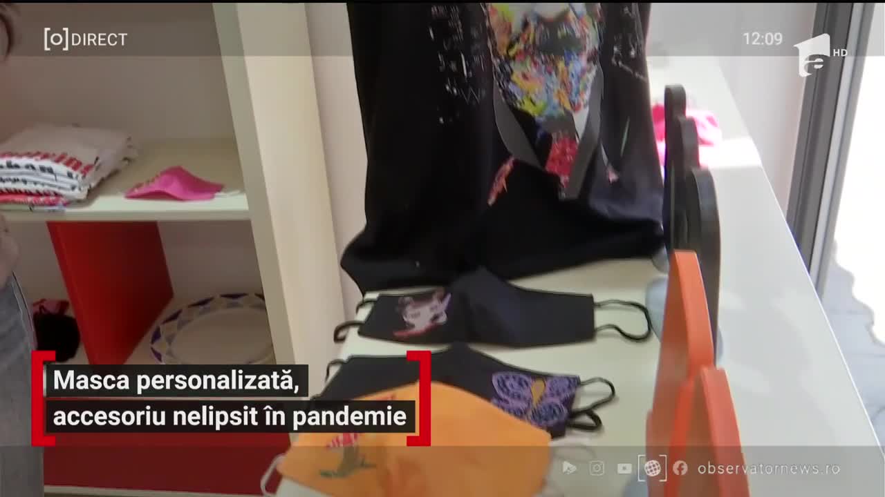 Masca personalizată, accesoriu nelipsit &icirc;n pandemie