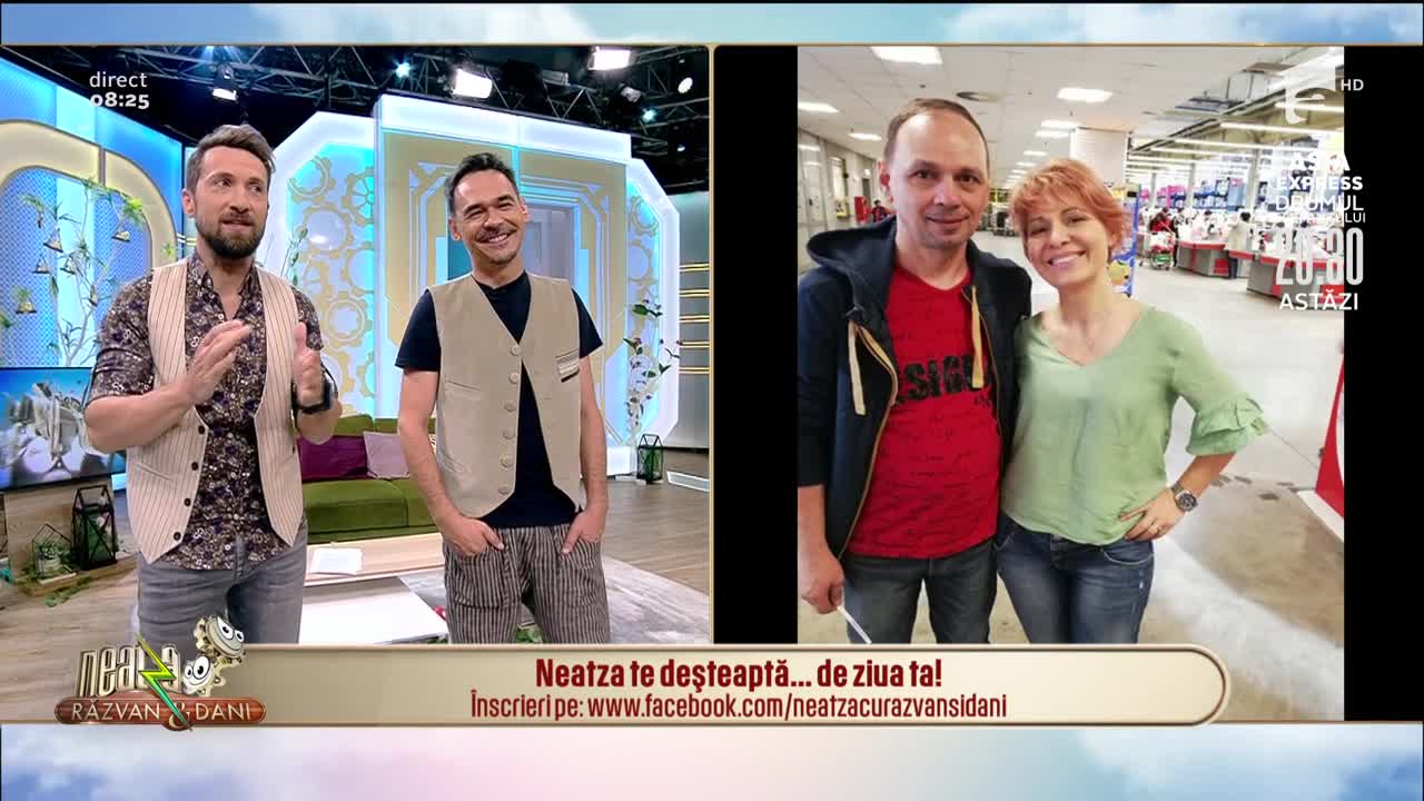 Neatza cu Răzvan și Dani te deşteaptă... de ziua ta! La mulți ani, Claudia!