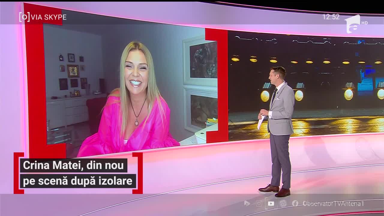 Crina Matei, planuri pe scenă, și &icirc;n pandemie