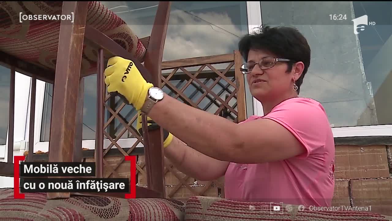 O familie de restauratori talentaţi din Reghin dau o &icirc;nfățișare nouă mobilierului vechi