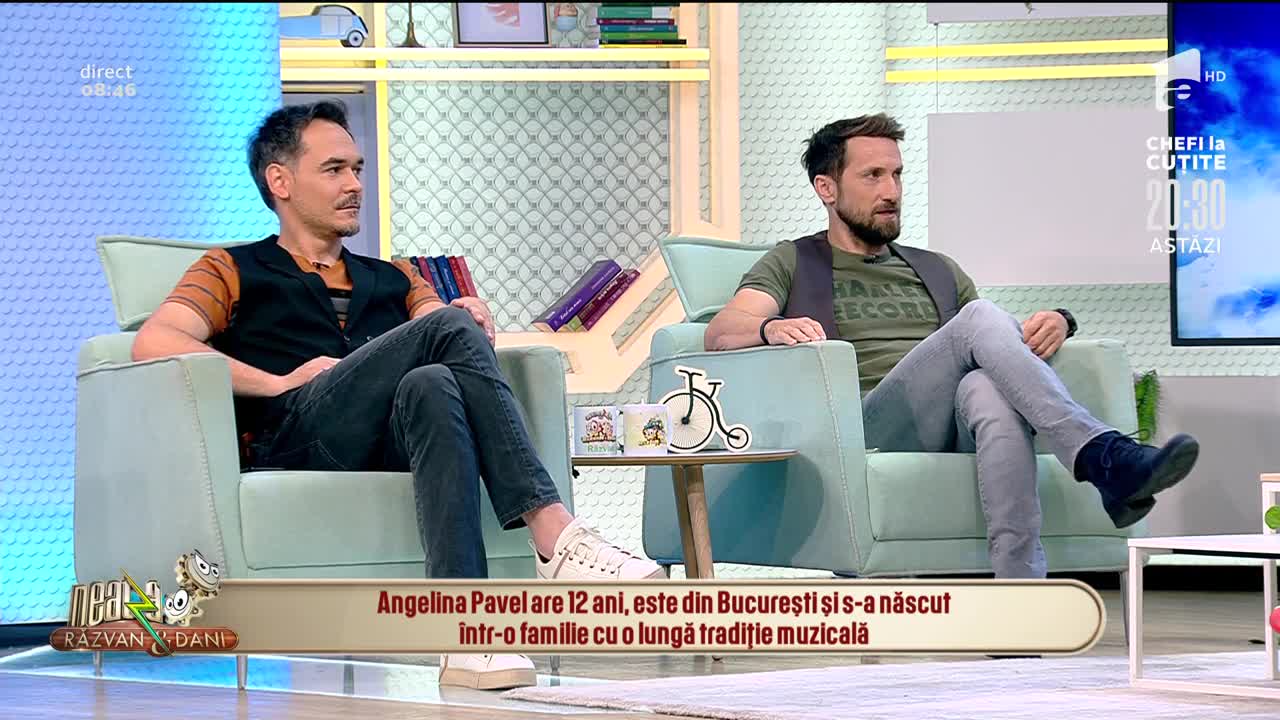 Angelina Pavel c&acirc;ntă piesa Nu mă vei schimba, la Neatza cu Răzvan și Dani