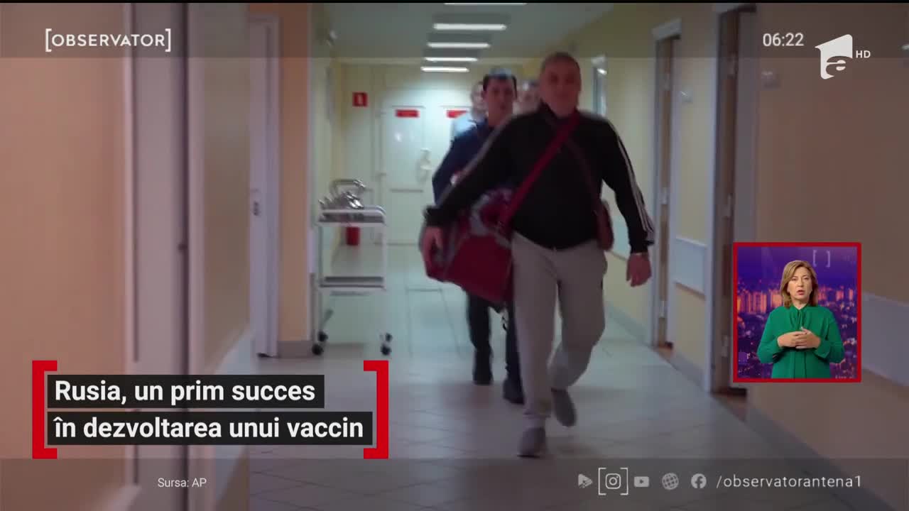 Rusia, un prim succes &icirc;n dezvoltarea unui vaccin &icirc;n lupta cu coronavirus