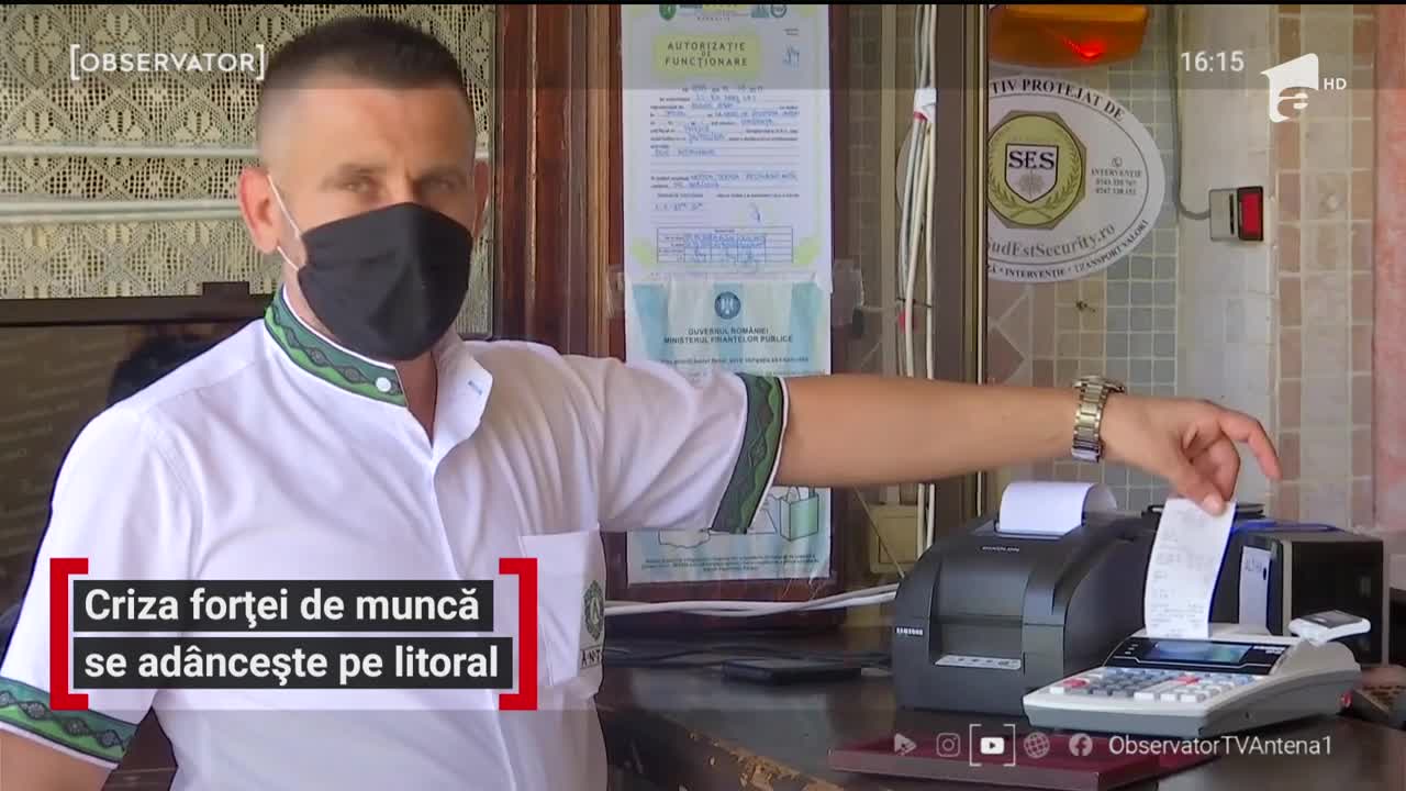 Criza forței de muncă se ad&acirc;ncește pe litoral