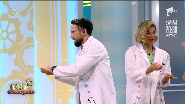 Spooky și Christa, Profesorii Trăsniți, fac cele mai interesante experimente, la Neatza cu Răzvan și Dani | Video