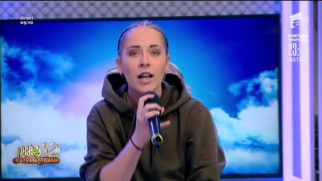 Alecsia c&acirc;ntă piesa &Icirc;n urma ta, la Neatza cu Răzvan și Dani