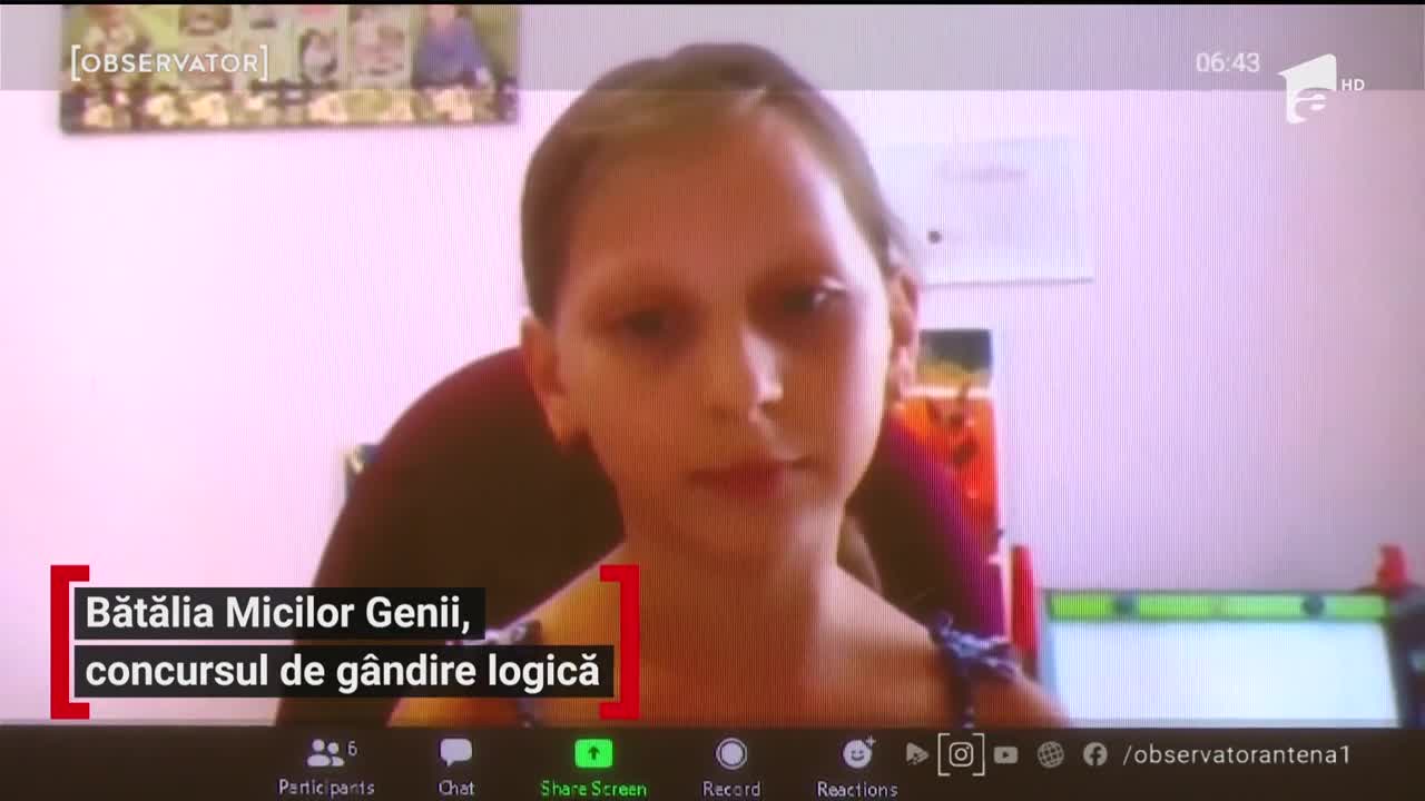 Bătălia Micilor Genii, concursul de g&acirc;ndire logică