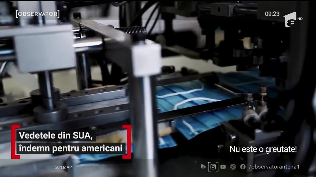 Vedetele SUA &icirc;ndeamnă americanii să poarte mască