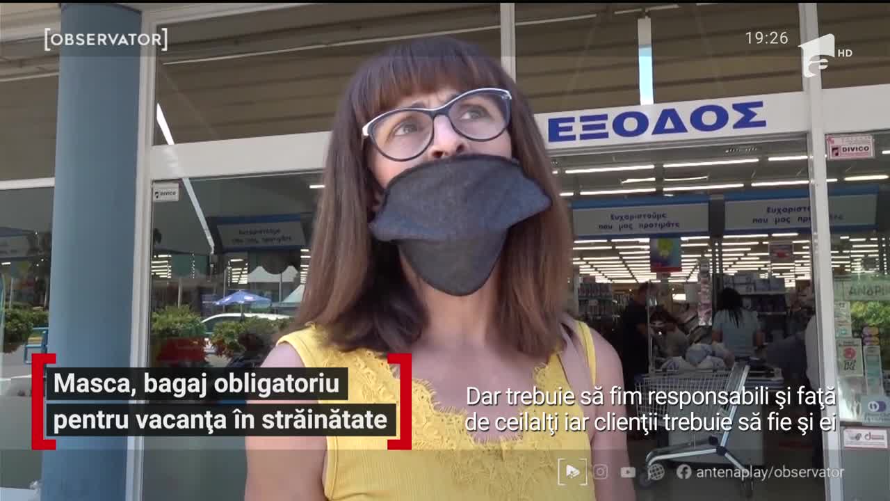 Masca, bagaj obligatoriu pentru vacanța &icirc;n străinătate