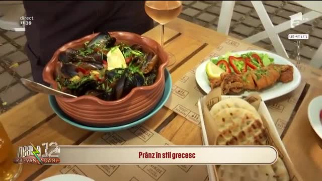 Pr&acirc;nz &icirc;n stil grecesc, la Neatza cu Răzvan și Dani