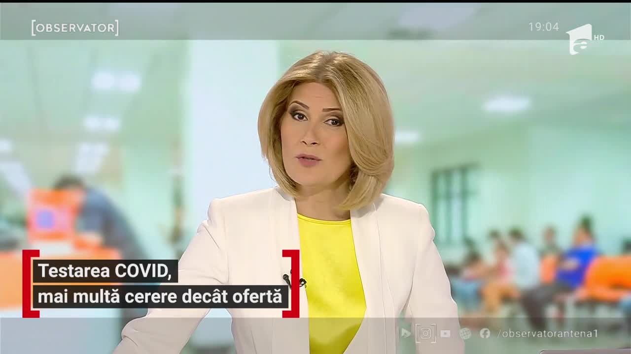Testarea COVID, mai multă cerere dec&acirc;t ofertă