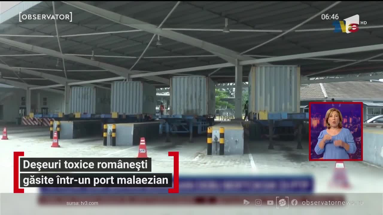 Deșeuri toxice rom&acirc;nești găsite &icirc;ntr-un port malaezian