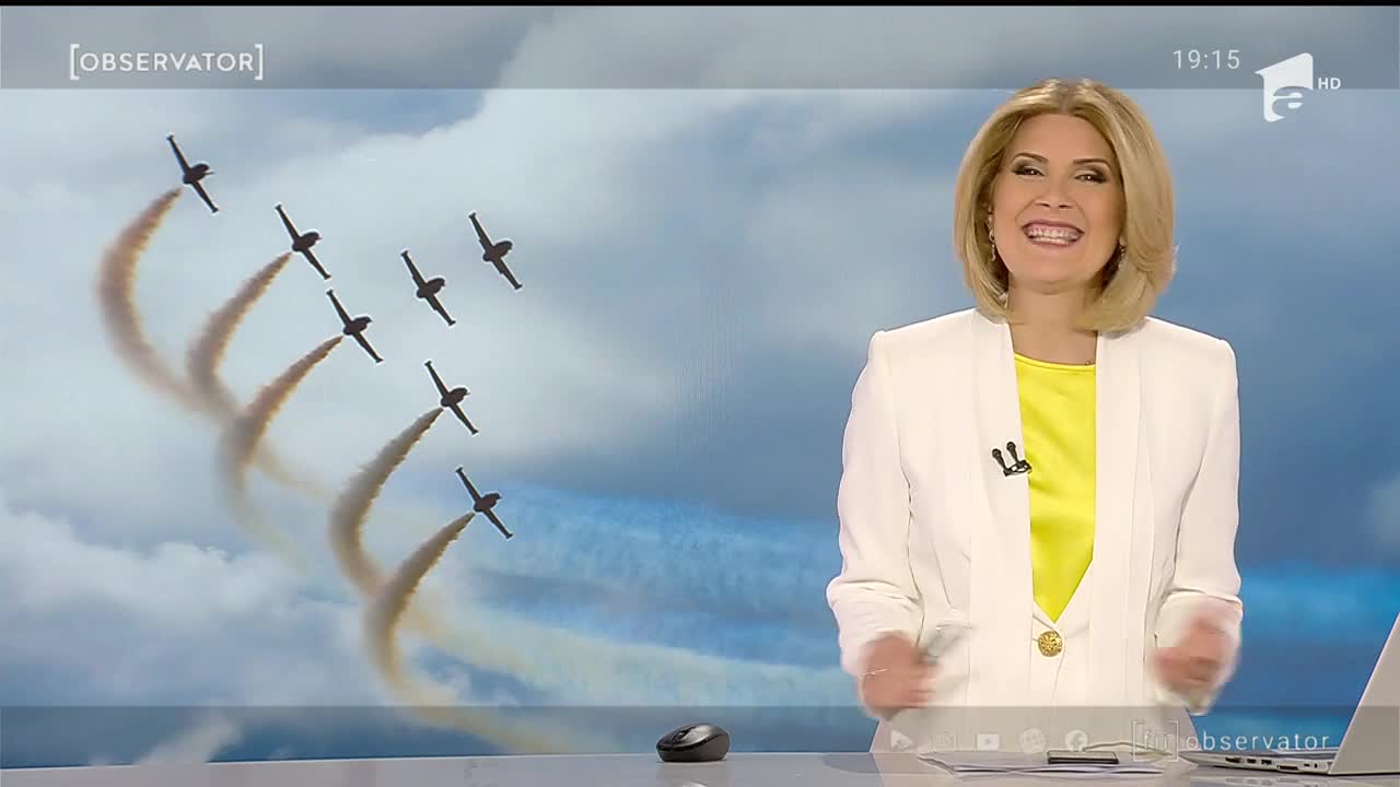 Cer senin și spectacol de Ziua Aviației, &icirc;n Capitală