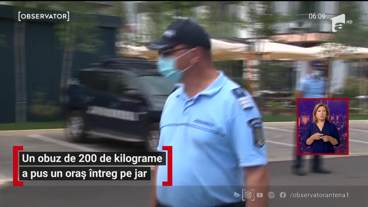 Mai mulţi muncitori &icirc;n construcţii au dat peste un obuz de 200 de kilograme &icirc;n timpul unor săpături