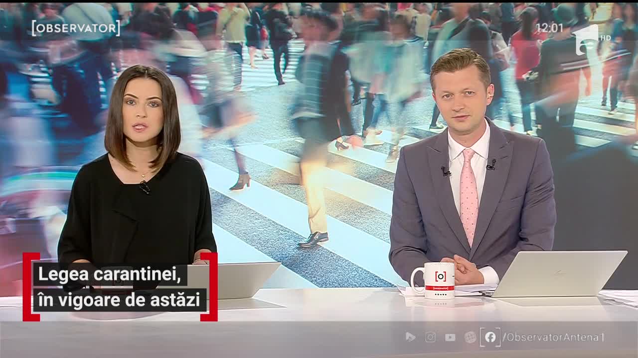 Legea carantinei a intrat &icirc;n vigoare