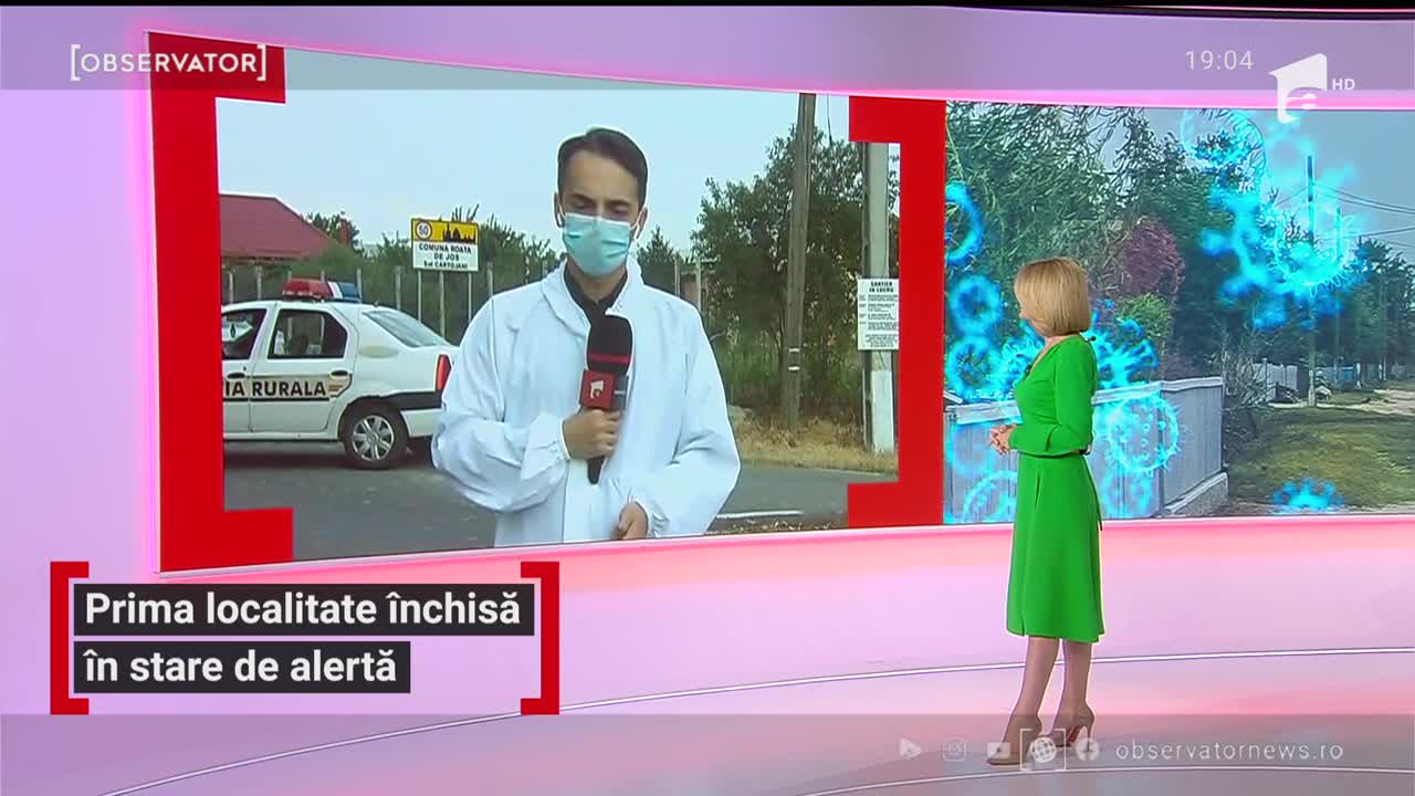 Un sat din Giurgiu, &icirc;nchis &icirc;n stare de alertă. Doi tineri au răsp&acirc;ndit virusul &icirc;n &icirc;ntreaga localitate