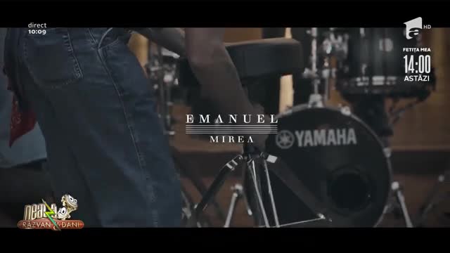 Emanuel Mirea c&acirc;ntă piesa Unu' am&acirc;ndoi, la Neatza cu Răzvan și Dani