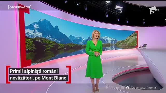 Doi alpiniști rom&acirc;ni nevăzători au escaladat v&acirc;rful Mont Blanc