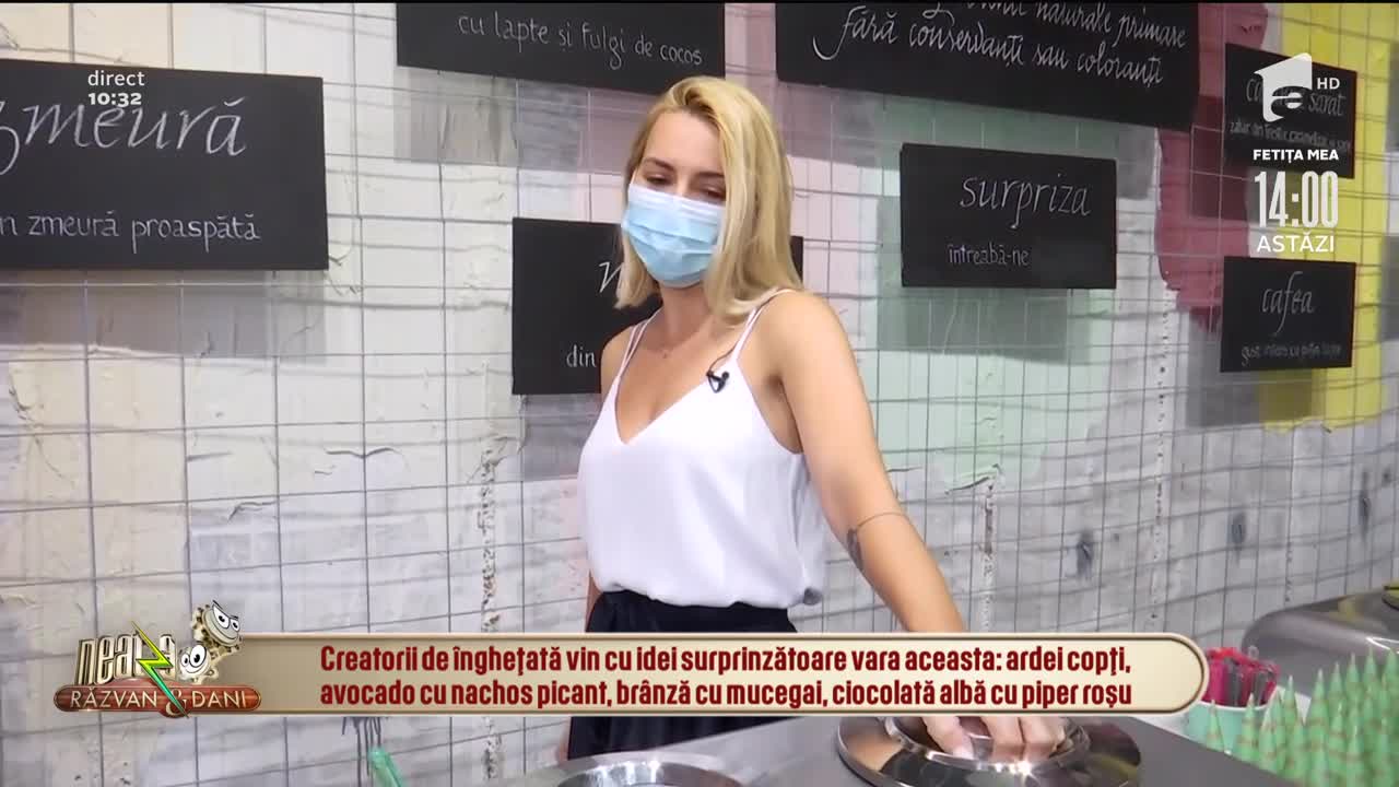 &Icirc;nghețata de ardei copți, rețeta inedită de la gelaterie