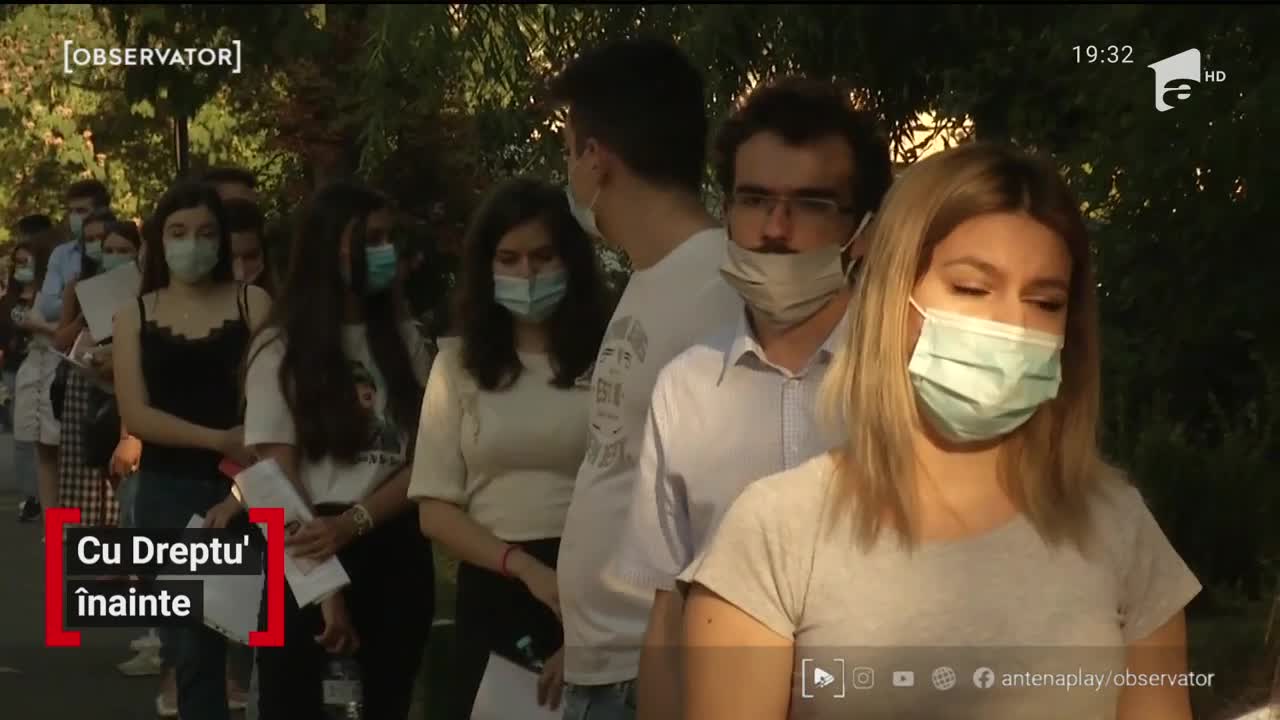 Candidații la Facultatea de Drept au susținut examenul de admitere. Primul test a fost triajul