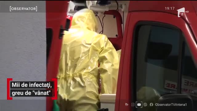 Misiune imposibilă pentru sistemul sanitar din Rom&acirc;nia. Miile de bolnavi de COVID-19 sunt greu de &bdquo;v&acirc;nat&rdquo;