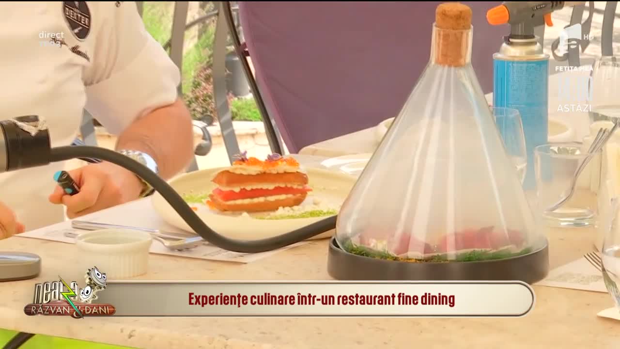Experiențe culinare &icirc;ntr-un restaurant fine dining