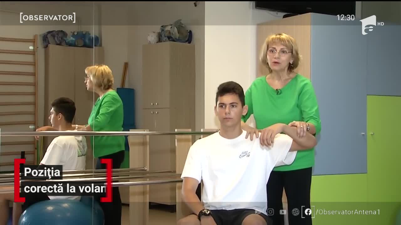 Care este poziția corectă la volan. Sfaturi de la specialiștii &icirc;n kinetoterapie