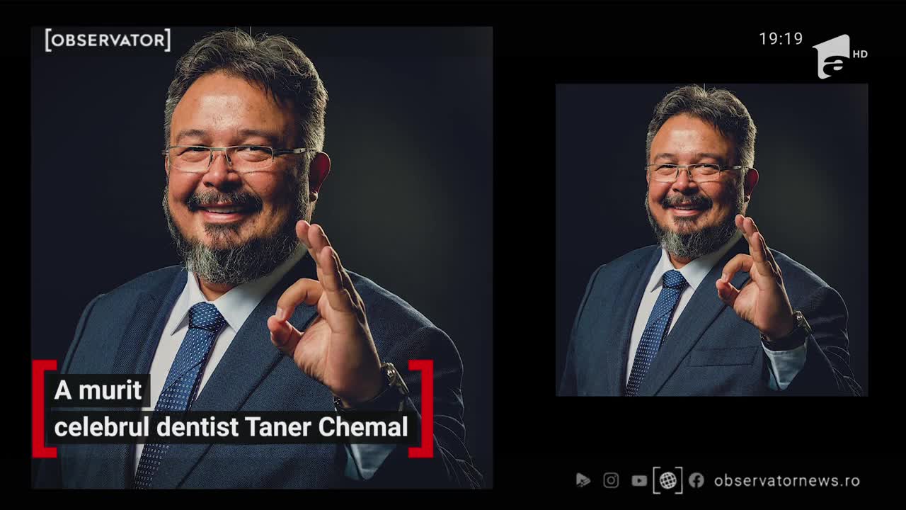 A murit celebrul dentist Taner Chemal