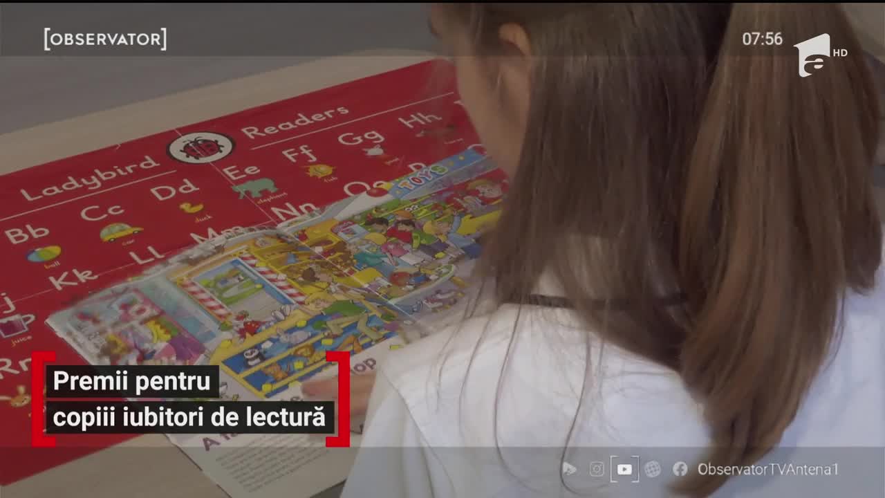 Premii pentru copiii iubitori de lectură