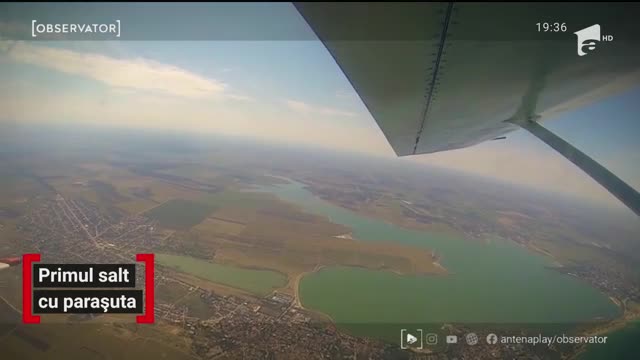 Primul salt cu parașuta