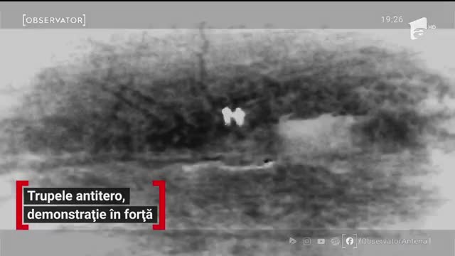 Trupele antitero, demonstrație &icirc;n forță