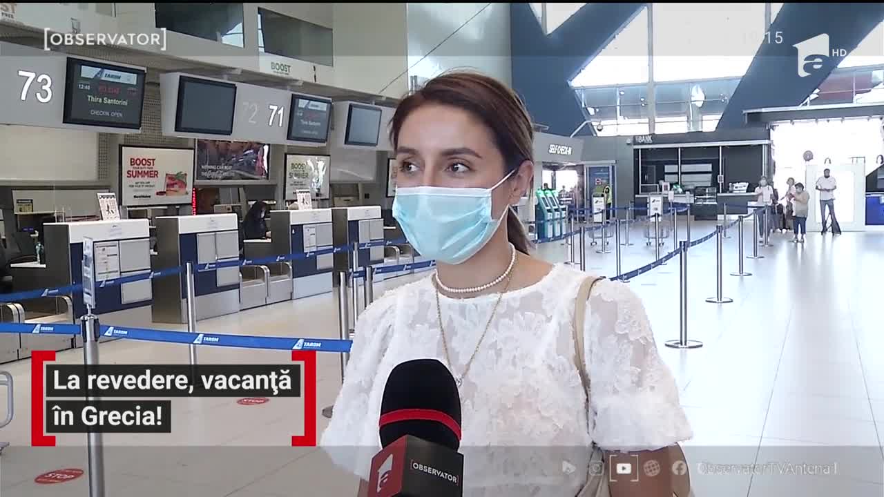 Testul COVID este obligatoriu şi pentru cei care merg cu avionul &icirc;n Grecia