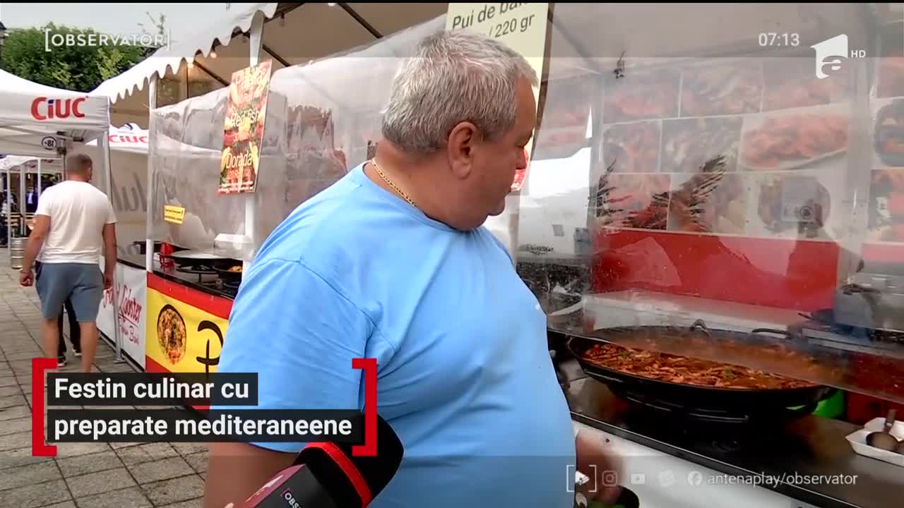 Festin culinar cu preparate mediteranene, &icirc;n Baia Mare