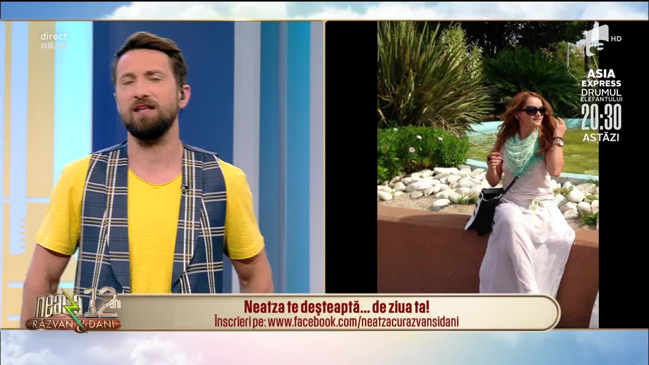 Neatza cu Răzvan și Dani te deşteaptă... de ziua ta! La mulți ani, Georgiana!