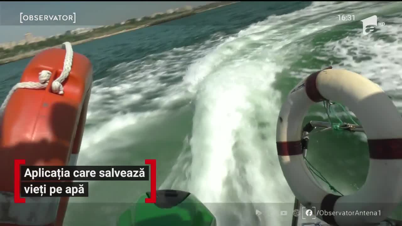 Aplicația care salvează vieți pe apă