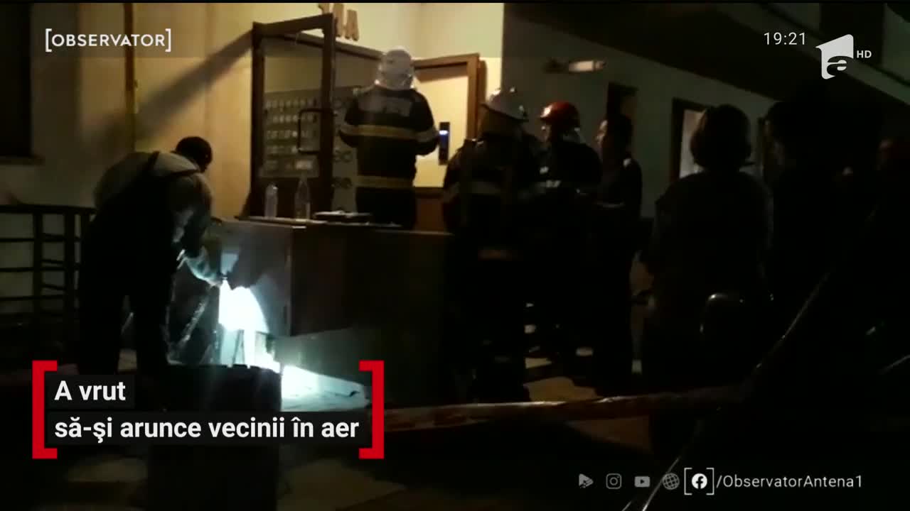 Un bărbat din Ilfov a &icirc;ncercat să se sinucidă arunc&acirc;nd tot blocul &icirc;n aer