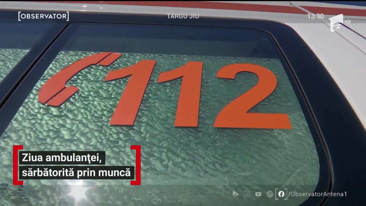Ziua ambulanței, sărbătorită prin muncă