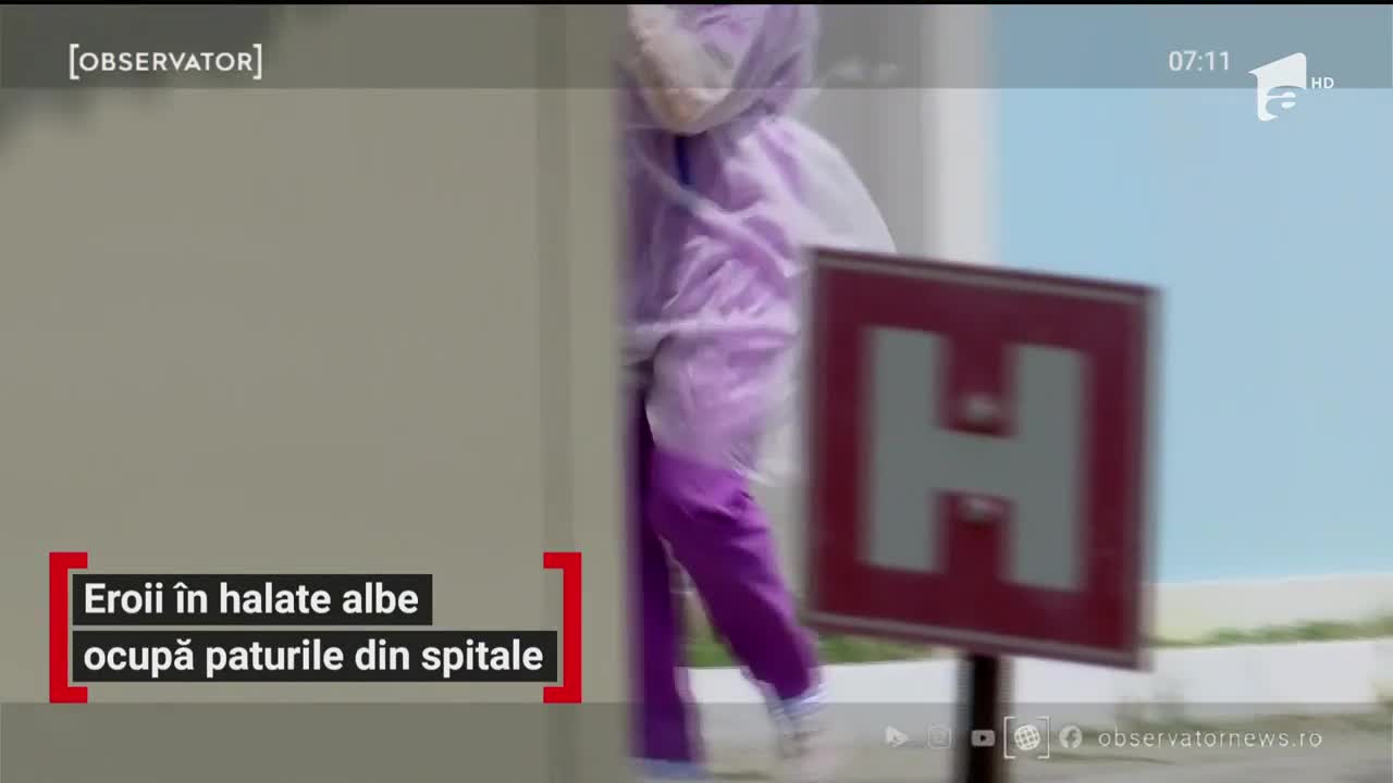 Paturile pentru pacienţii COVID, ocupate cu medici &icirc;n judeţele Dolj şi Olt