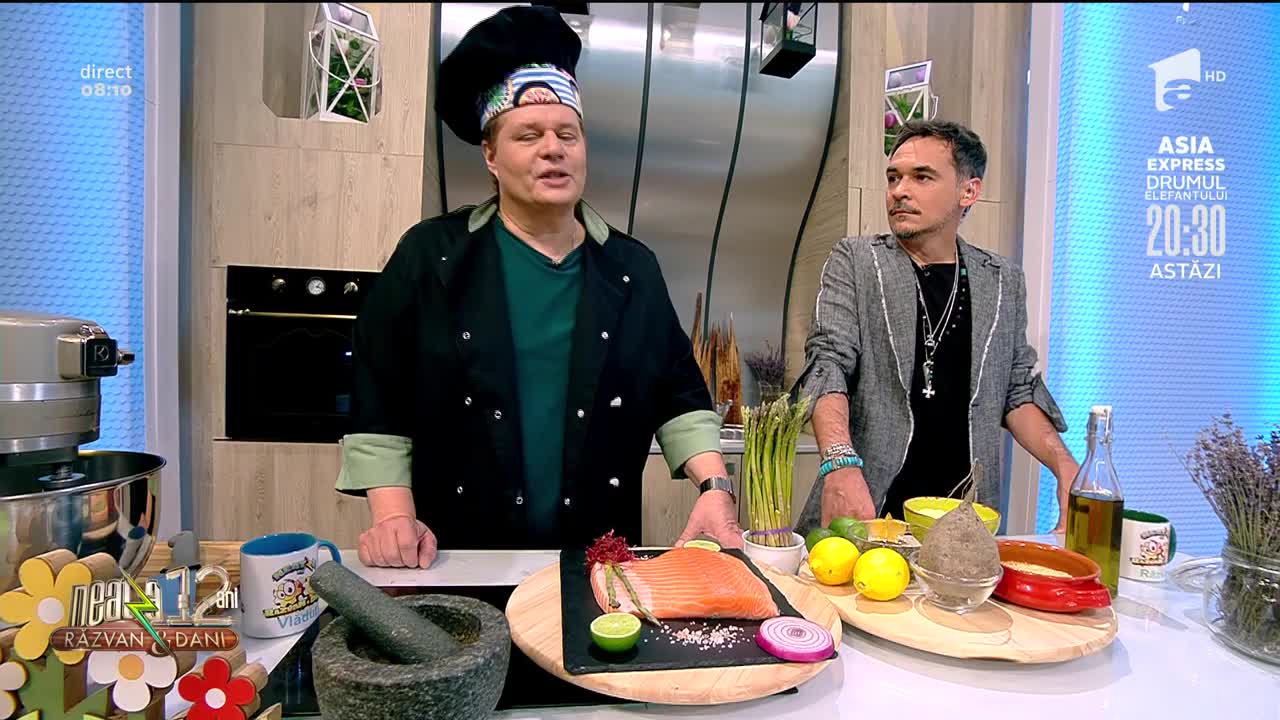 Somon disco, rețeta lui Vlăduț de la Neatza cu Răzvan şi Dani