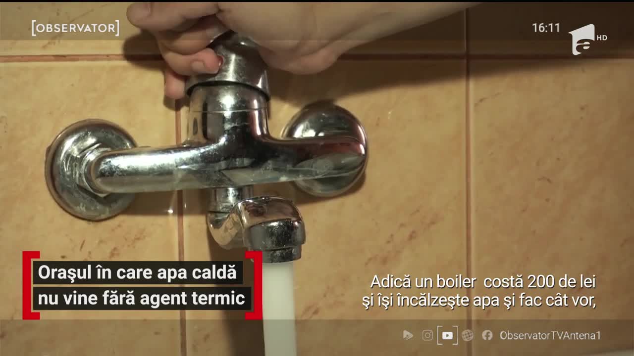 &Icirc;n plină criză sanitară localnicii din &Icirc;ntorsura Buzăului trebuie să &icirc;ncălzeasca apă la aragaz pentru a se spăla