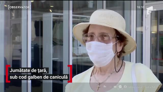 Rom&acirc;nia se topeşte. Cod galben de caniculă