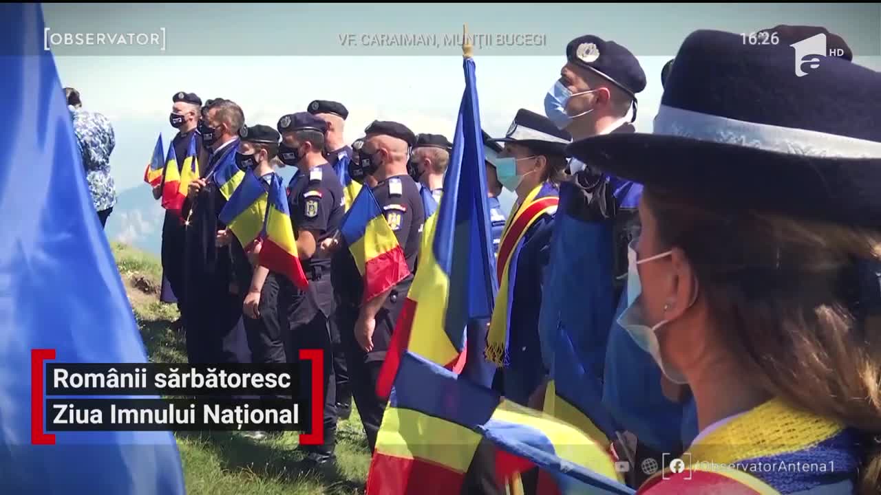 Rom&acirc;nii sărbătoresc Ziua Imnului Naţional