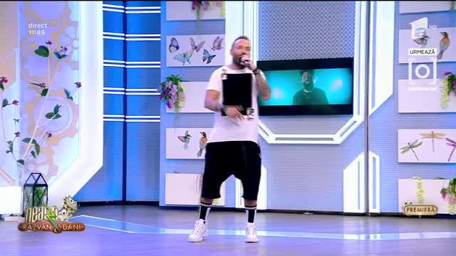 Cortes c&acirc;ntă melodia Pauză, la Neatza cu Răzvan și Dani