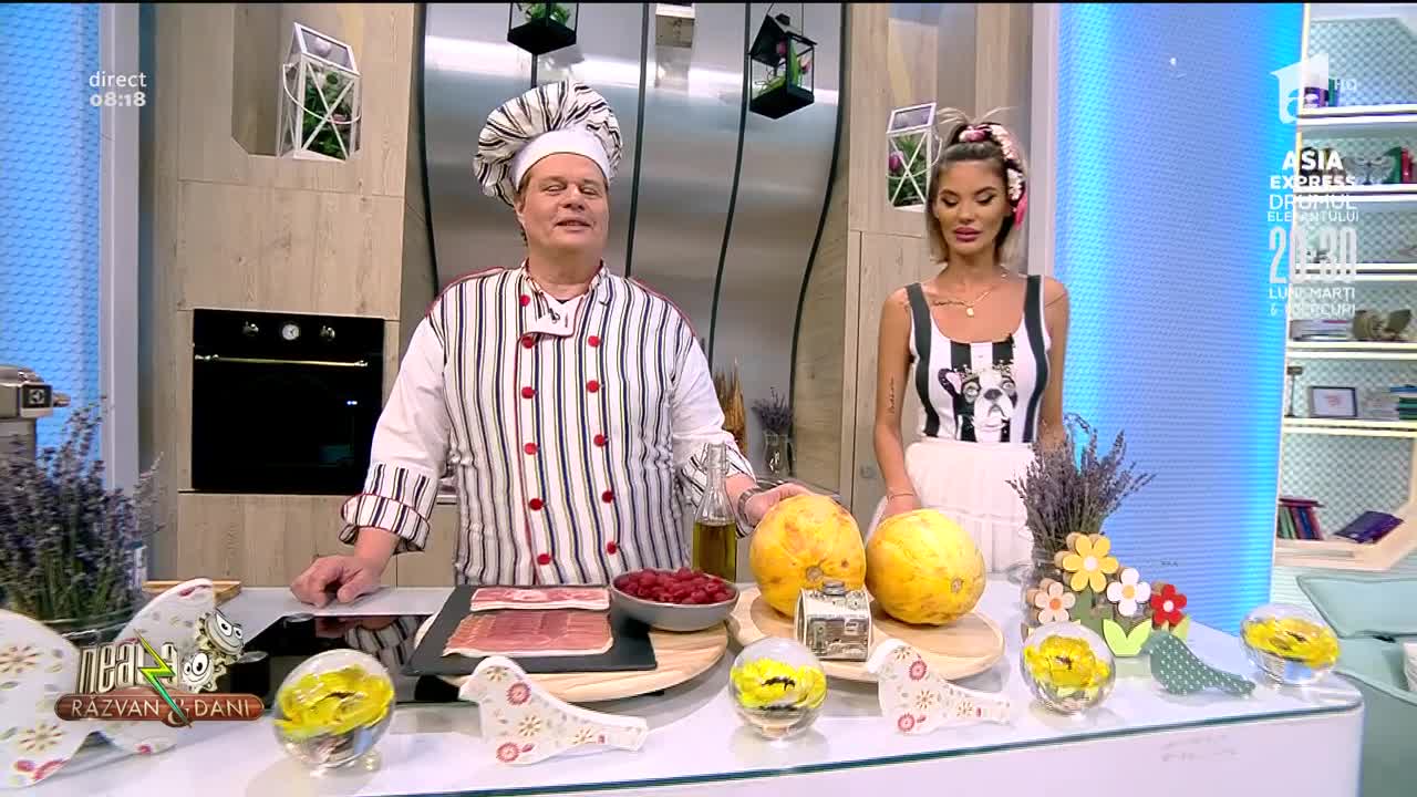 Prosciutto melone, rețeta lui Vlăduț de la Neatza cu Răzvan şi Dani