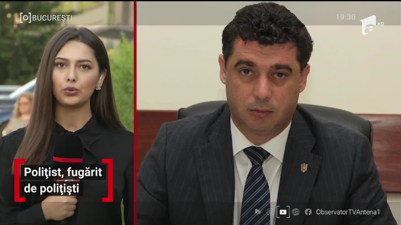 Un şef din Poliţia Capitalei a fugit de echipajul care l-a prins băut la volan
