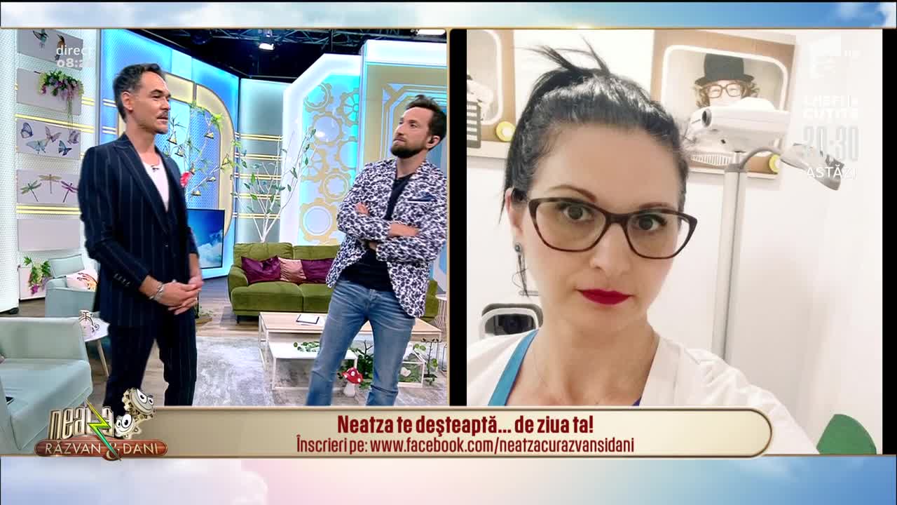 Neatza cu Răzvan și Dani te deşteaptă... de ziua ta! La mulți ani, Dana!