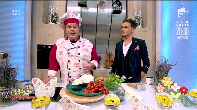 Mille-feuille sărat, rețeta lui Vlăduț de la Neatza cu Răzvan şi Dani