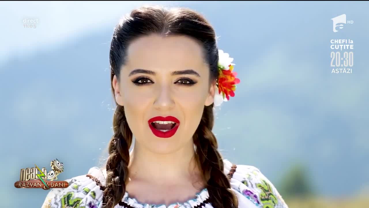 Georgiana Păduraru c&acirc;ntă melodia Măi bădiță, ce-ai crezut la Neatza cu Răzvan și Dani