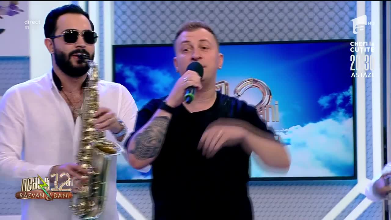 Mahala Rai Banda c&acirc;ntă melodia Muzica e pentru toți, la Neatza cu Răzvan și Dani