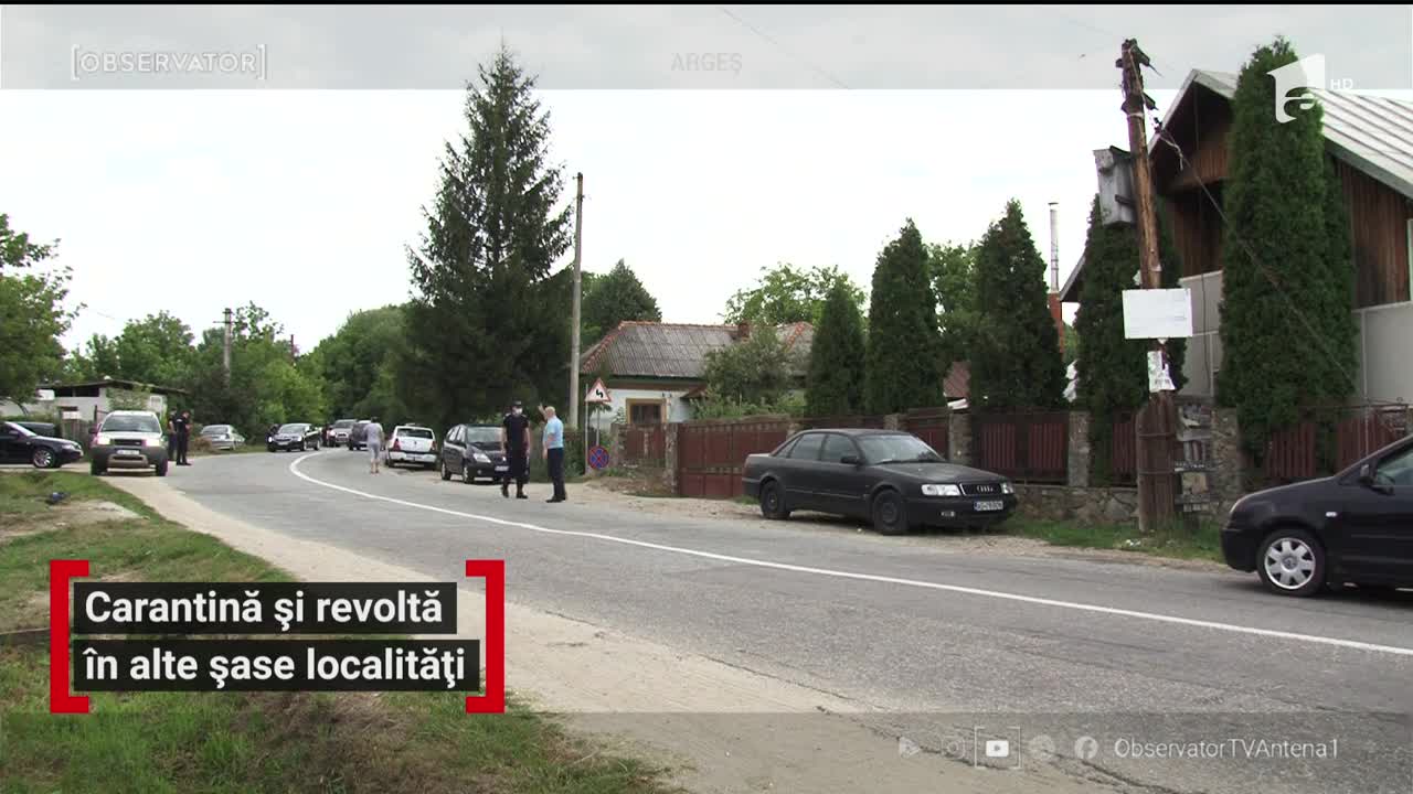 Carantina și revolta &icirc;n judeţele Argeş şi Arad